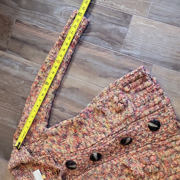 Rare Anthro Leifsdottir Long Sleeve Button Front Wool Blend Cardigan, XXS/XS - Picture 5 of 16